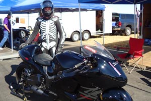 Hayabusa,Mojave Skeleton Leathers